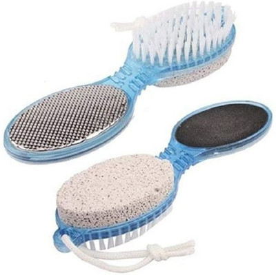AK trade 4 in 1 Multi Use Foot Care Brush(Multicolor)
