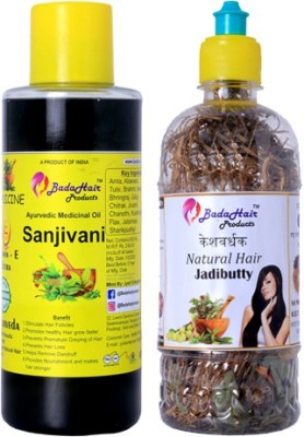 BadaHair sanjivani hair oil wtih jadibutty Hair Oil(500 ml)