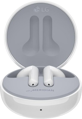 LG TONE Free HBS-FN4 with British Meridian Sound & Noise Isolation Bluetooth Headset(White, True Wireless)