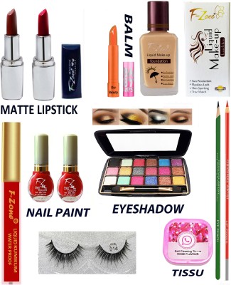 OUR Beauty Glowing Makeup Kit of 12 Items SUN12(Pack of 13)