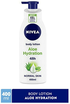 NIVEA Aloe Hydration Body lotion Pack of 1(400 ml)