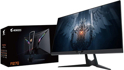 Gigabyte 27 inch Full HD Gaming Monitor (AORUS FI27Q)(Response Time: 1 ms)