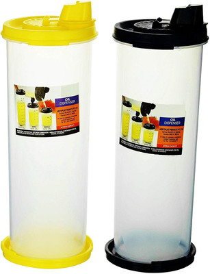 AK HUB 1000 ml Cooking Oil Dispenser Set(Pack of 2)