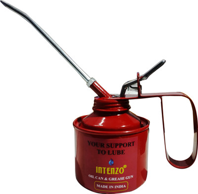 intenzo Red Oil Can With Heavy Steel Nozzle Manual Pump(500 g Pack of 1)
