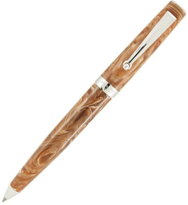 DELTA TWIST BPMARBLED BROWN IN SPECIAL RESIN IN CASE Ball Pen(Black)