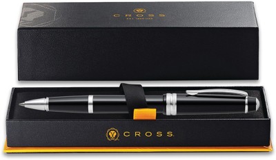 CROSS Cross Bailey Light Polished Black Resin Rollerball Pen Roller Ball Pen(Black)