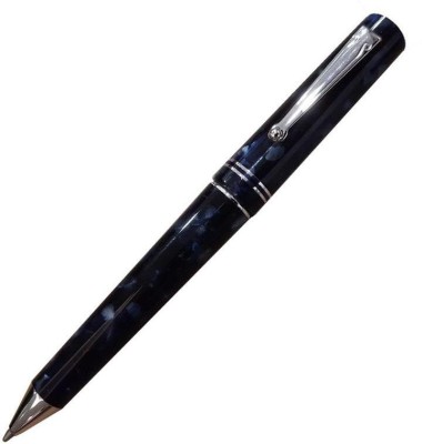 DELTA THE JOURNAL TWIST BPMARBLED BLUE COLOR RH TRIMS IN RESIN Ball Pen(Black)