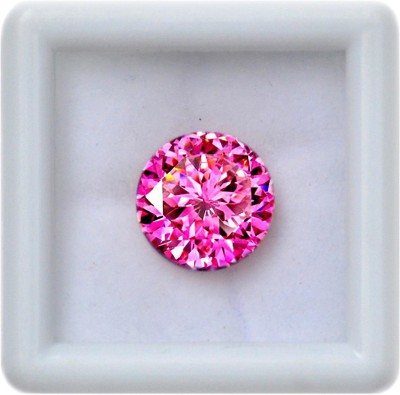 MAYA GEMS Beautiful Pink Color Natural Diamond Stone