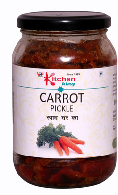 Kitchen King Chatpata Homemade Masalo Se Bana Maa Ka Hath Ka Organic Carrot Pickle Gajar Ka Achar 500gm (You are Being Served Mothers Love) Carrot Pickle(500 g)