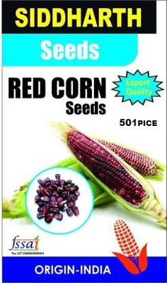 SIDDHARTH FISH FARM RED CORN MAIZE SEED Seed(501 per packet)
