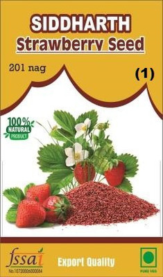 SIDDHARTH FISH FARM STRAWBERRY SEED Seed(40 per packet)
