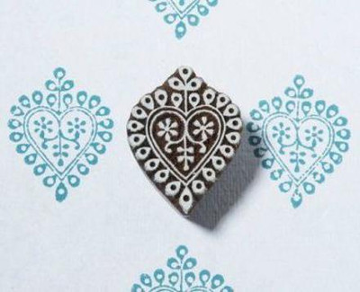 RIZA WOODEN KRAFT M1128 Printing Blocks(Pack of 1)
