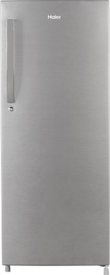 Haier 220 L Direct Cool Single Door 4 Star Refrigerator(Brushline Silver, HED-22CFDS)