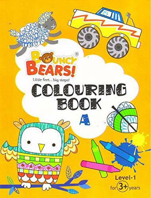 Edutree Bouncy Bears Colouring Book A(Paperback, NIDA FATIMA)