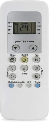 Ehop RG56N/BGEF Compatible Remote for Air Conditioner with My Mode Function VE-148A Carrier Remote Controller(White)