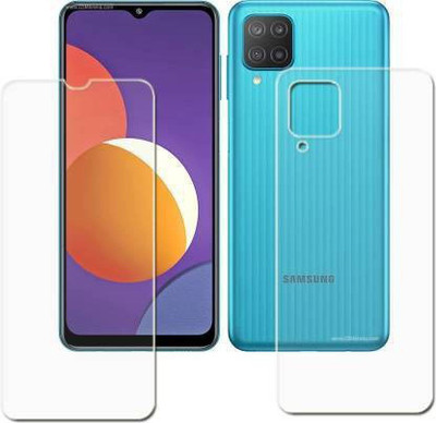 TevarSmart Front and Back Tempered Glass for Samsung M12(Pack of 2)