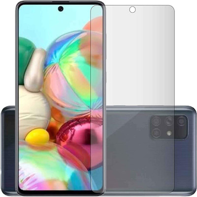 HQ Protection Tempered Glass Guard for Samsung Galaxy A71, Samsung A72, Samsung F62, Samsung M51, Samsung M52 5G, Samsung S10 Lite(Pack of 1)