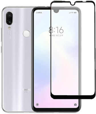 Mersal Edge To Edge Tempered Glass for Redmi NOTE 7S(Pack of 1)