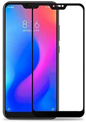 Mersal Edge To Edge Tempered Glass for Mi Redmi Note 6 Pro, (Premium Edge To Edge Full Glue Branded Glass)(Pack of 1)