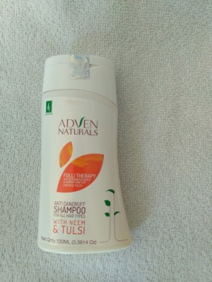 Adven Naturals FOLLI THERAPY WITH NEEM & TULSI ANTI DANDRUFF SHAMPOO(100 ml)