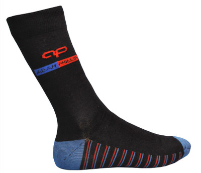Adam Phillip Men Solid Mid-Calf/Crew