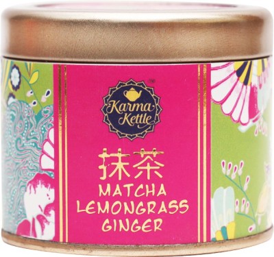 Karma Kettle MCLG-LL50 Lemon Grass, Ginger Matcha Tea Tin(50 g)