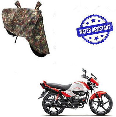 HYBRIDS COLLECTION Waterproof Two Wheeler Cover for Hero(Splendor I Smart, Multicolor)