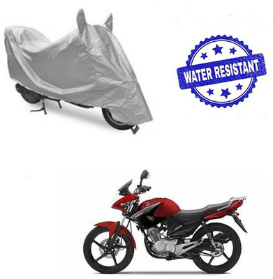 THE REAL ARV Waterproof Two Wheeler Cover for Yamaha(YBR 125, Silver)