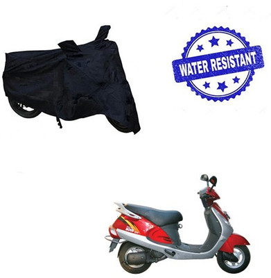 Atulit enterprises Two Wheeler Cover for Kinetic(Nova, Black)