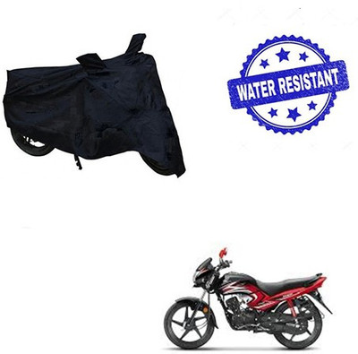 Atulit enterprises Two Wheeler Cover for Honda(Dream Yuga, Black)