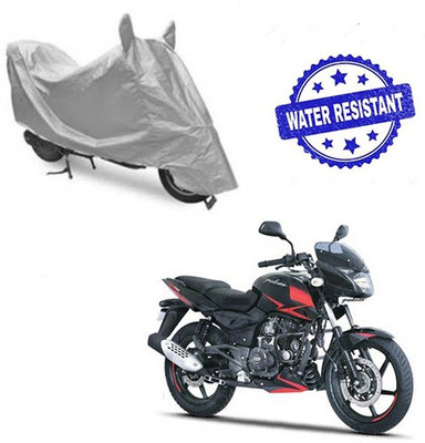Atulit enterprises Two Wheeler Cover for Bajaj(Pulsar 180 DTS-i, Silver)