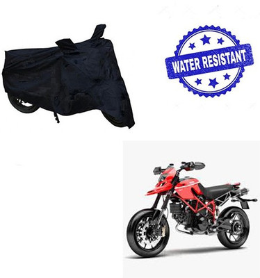 Atulit enterprises Two Wheeler Cover for Ducati(Hypermotard, Black)