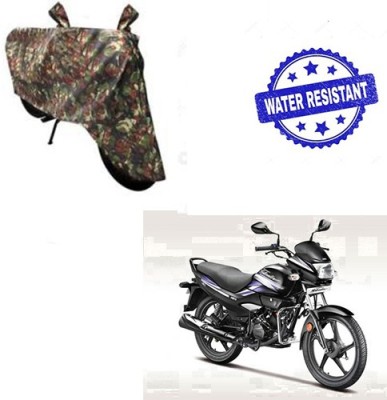 HYBRIDS COLLECTION Waterproof Two Wheeler Cover for Hero(Super Splendor, Multicolor)