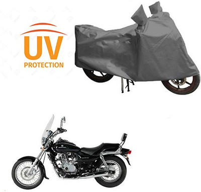 Atulit enterprises Waterproof Two Wheeler Cover for Bajaj(Avenger 220 DTS-i, Grey)