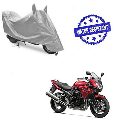 THE REAL ARV Waterproof Two Wheeler Cover for Suzuki(Bandit, Silver)