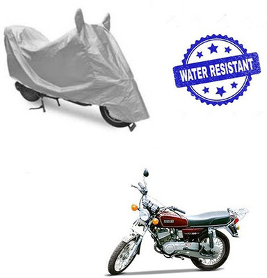 RPSENTTERPR Waterproof Two Wheeler Cover for Yamaha(RX 100, Silver)