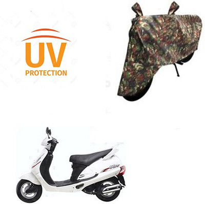 HYBRIDS COLLECTION Waterproof Two Wheeler Cover for Mahindra(Rodeo RZ, Multicolor)