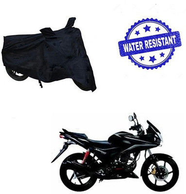 Feel heaven Two Wheeler Cover for Honda(CBF Stunner, Black)