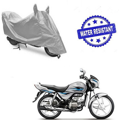 Atulit enterprises Two Wheeler Cover for Hero(Splendor Pro, Silver)