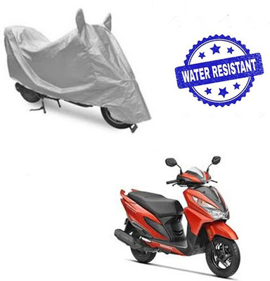 Atulit enterprises Two Wheeler Cover for Honda(Grazia, Silver)