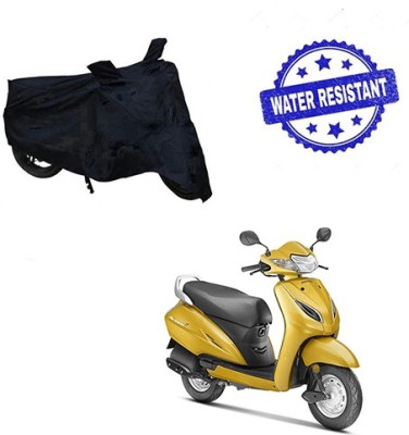 Atulit enterprises Two Wheeler Cover for Honda(Activa 5G, Black)