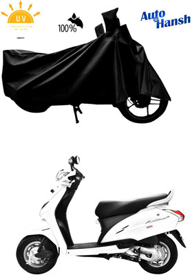 AutoHansh Waterproof Two Wheeler Cover for Honda(Activa 3G, Black)