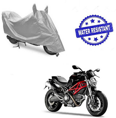 Atulit enterprises Waterproof Two Wheeler Cover for Ducati(Monster 796 S2R, Silver)