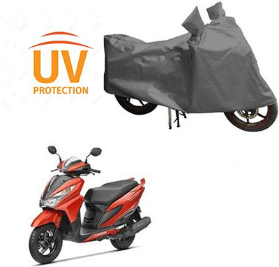 RPSENTTERPR Waterproof Two Wheeler Cover for Honda(Grazia, Grey)