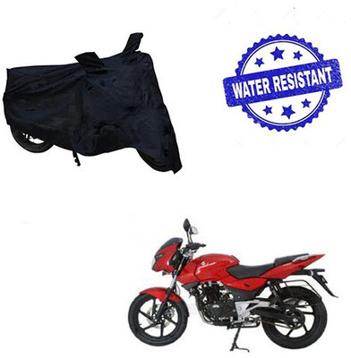 Atulit enterprises Two Wheeler Cover for Bajaj(Pulsar 200 NS DTS-i, Black)