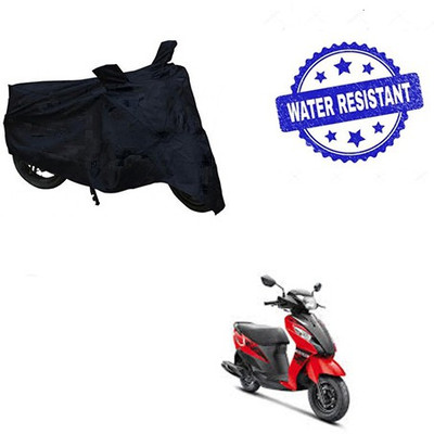 Atulit enterprises Two Wheeler Cover for Suzuki(Let's, Black)