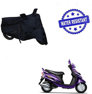 Atulit enterprises Two Wheeler Cover for Mahindra(Rodeo RZ, Black)