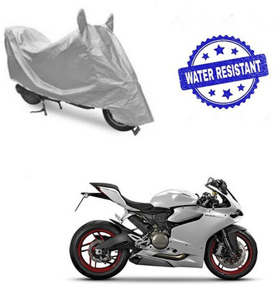 THE REAL ARV Waterproof Two Wheeler Cover for Ducati(899 Panigale, Silver)