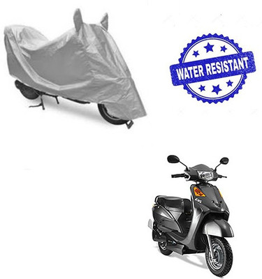 THE REAL ARV Waterproof Two Wheeler Cover for Indus(Yo EXL, Silver)