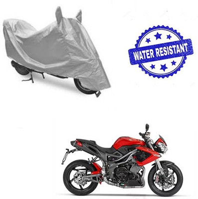 Atulit enterprises Two Wheeler Cover for DSK Benelli(TNT R, Silver)